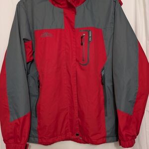 Red and Gray Outdoor Jacket